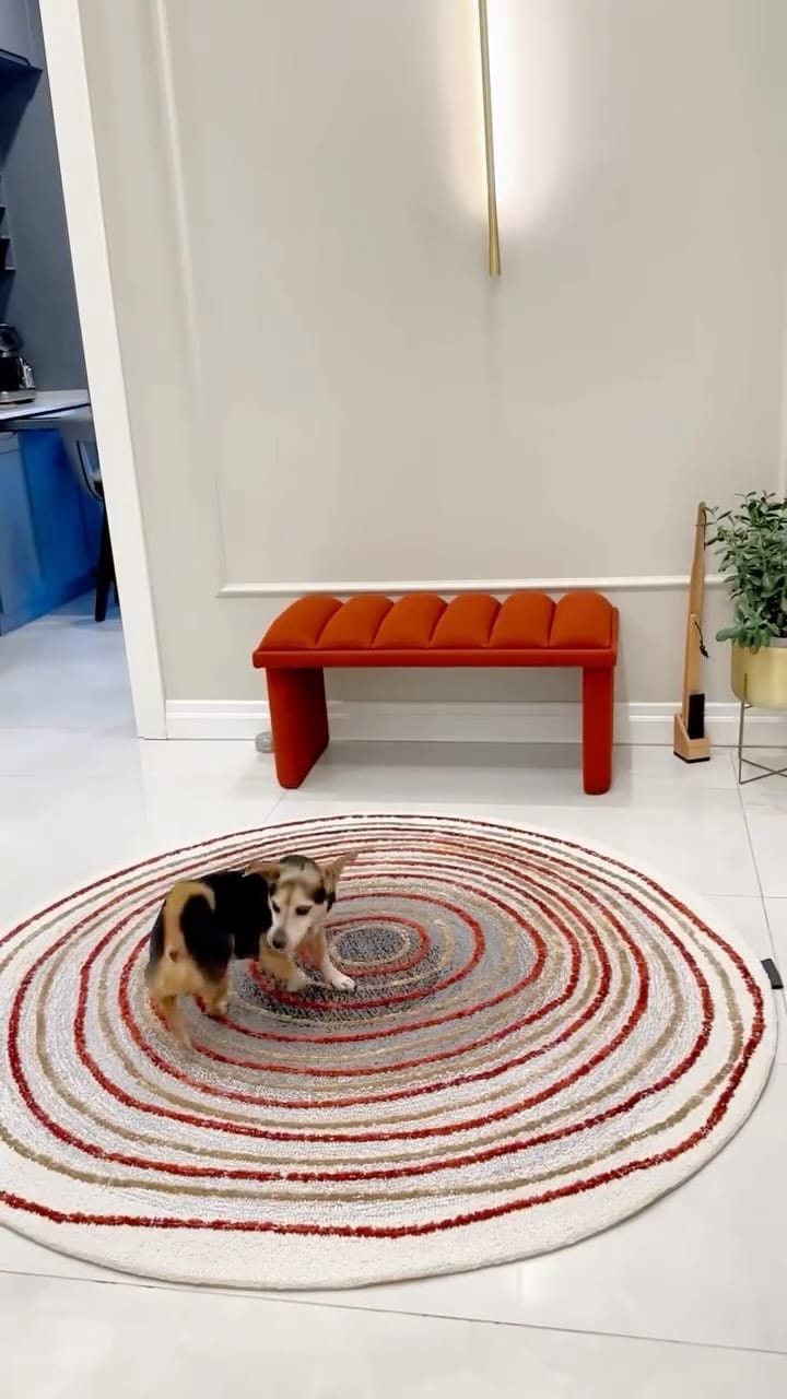 Post 3 by Loominology Custom Made Rugs on Instagram (video)