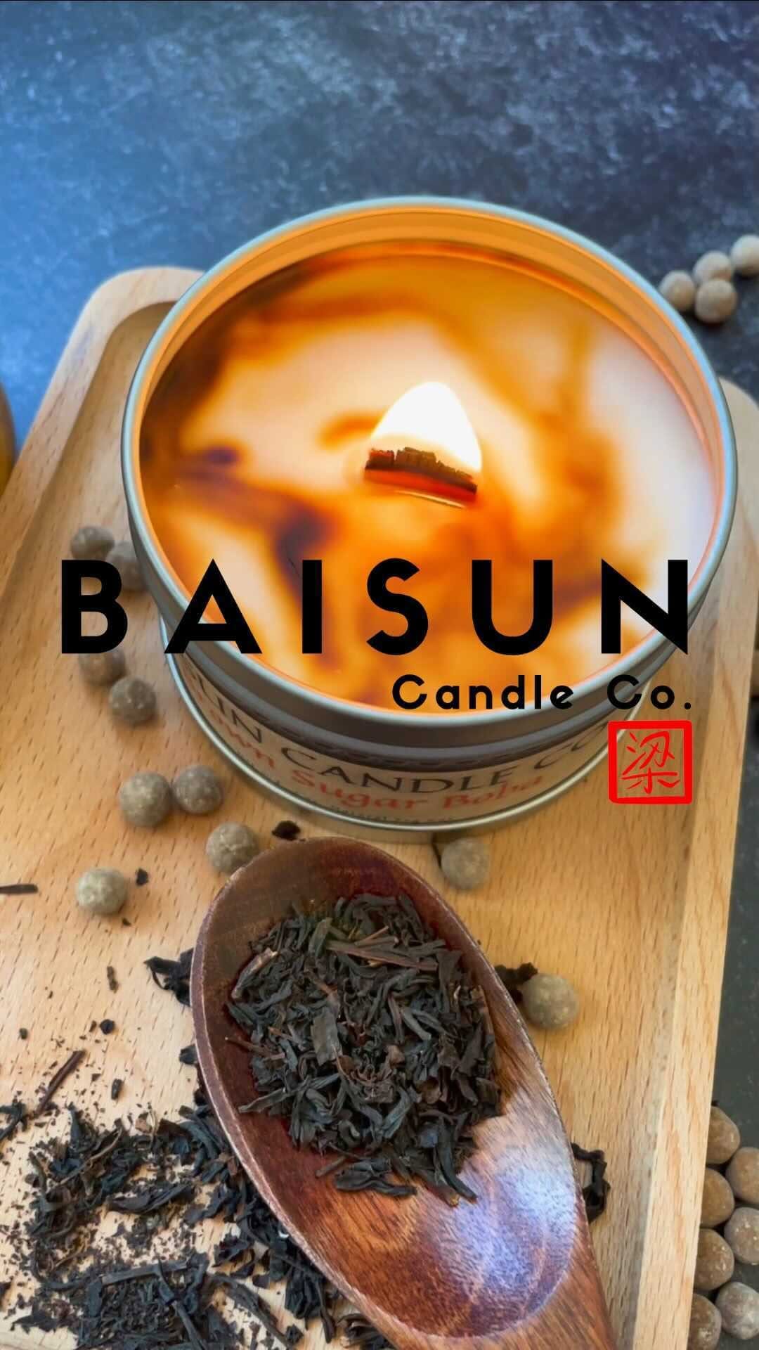 Post 10 by Baisun Candle Co. | candles inspired by Asian flavors on Instagram (video)