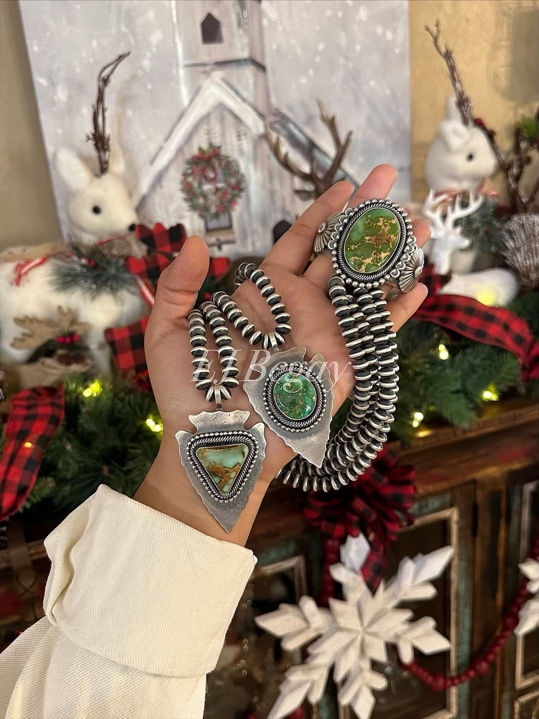 Post 6 by Towering House Jewelry (Ernest Begay jr) on Instagram (carousel)
