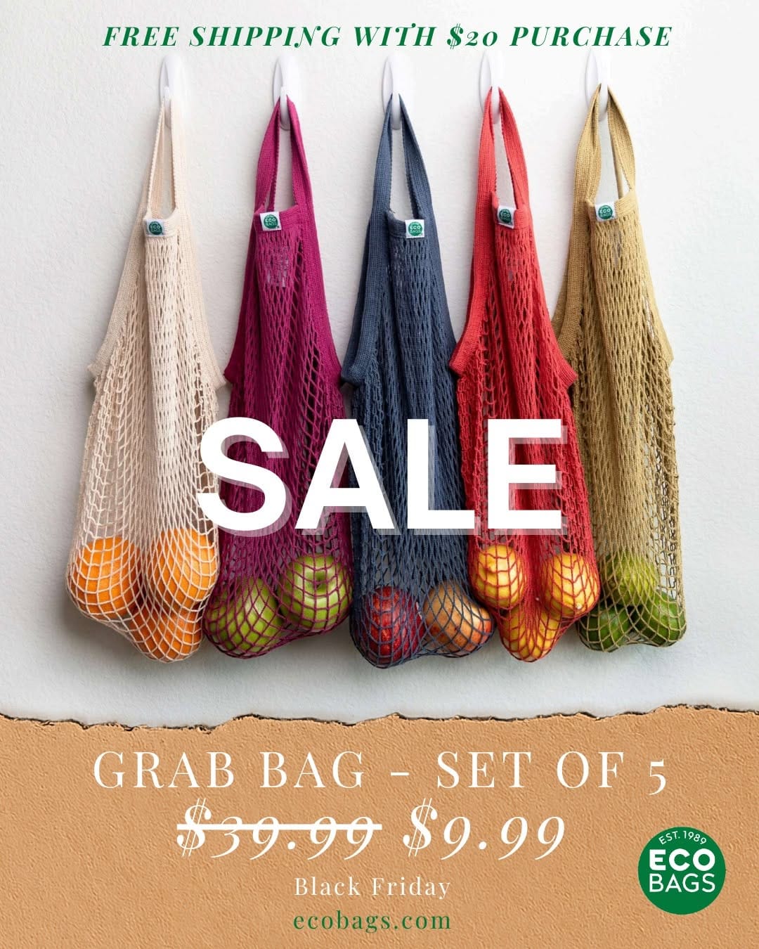 Post 1 by ECOBAGS on Instagram (image)