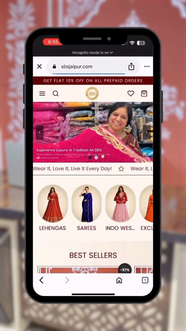 Post 9 by Shree Balaji Sarees Jaipur on Instagram (video)