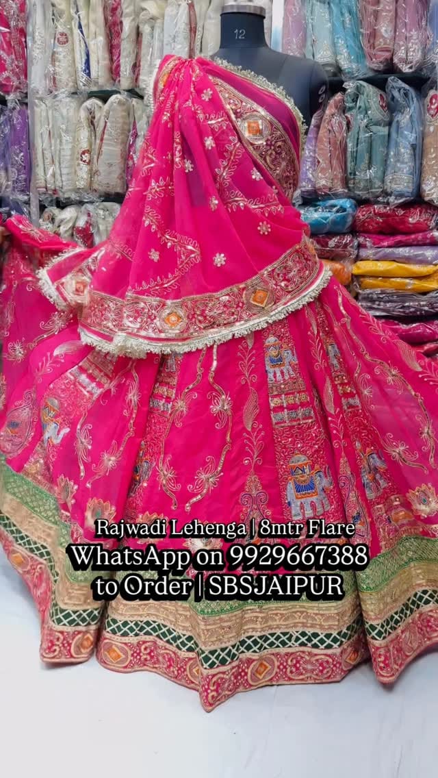 Post 2 by Shree Balaji Sarees Jaipur on Instagram (video)