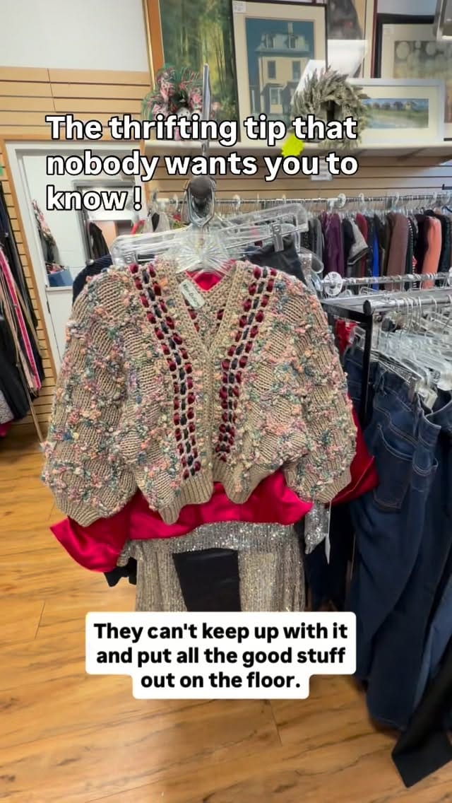 Post 6 by Stacey | Vintage Fashion Stylist | Thrifting Coach on Instagram (video)