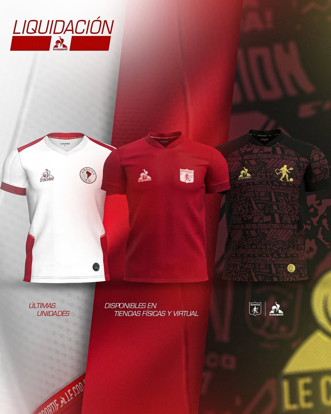 Post 1 by Tienda Oficial de América🔥👹 on Instagram (image)
