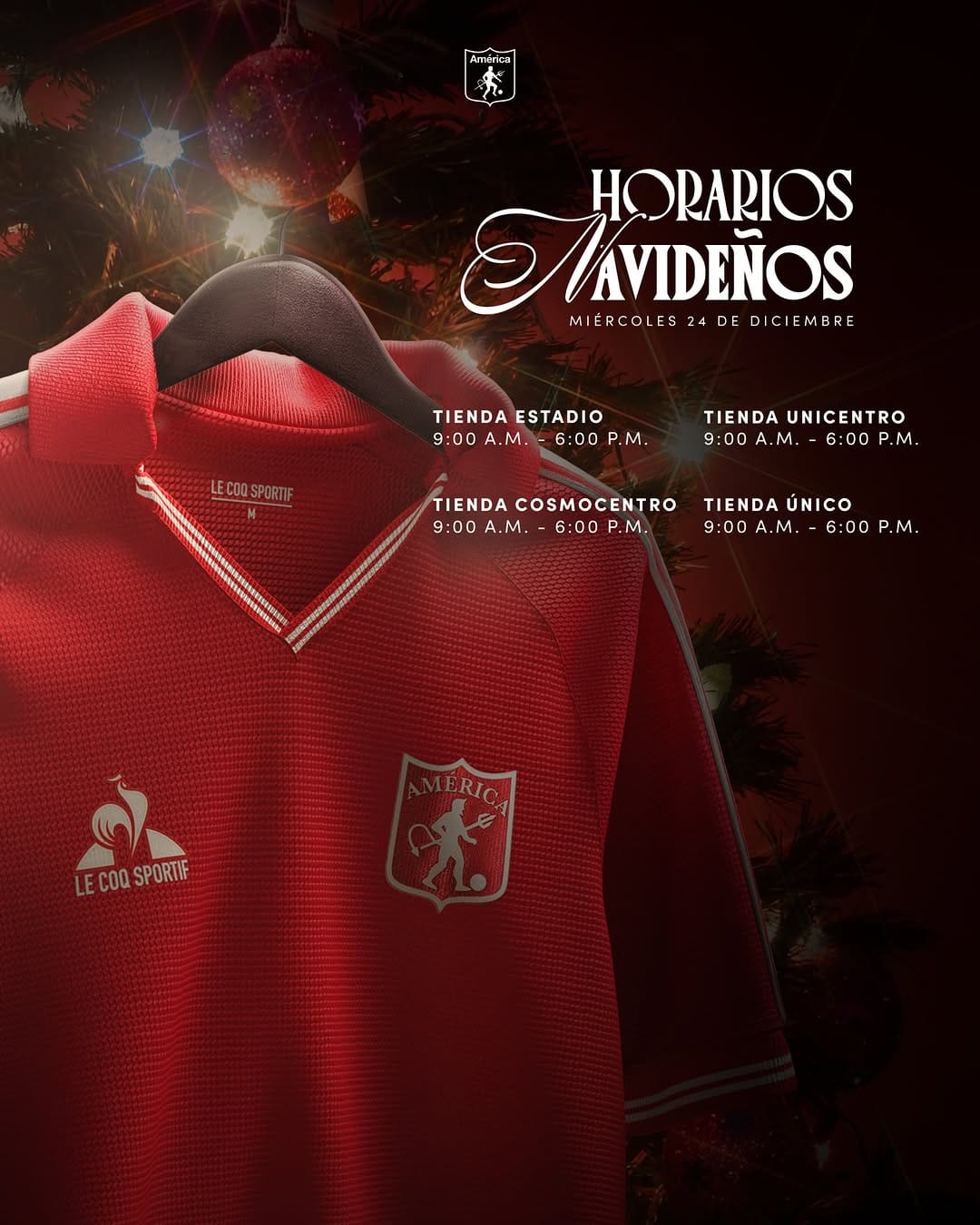 Post 3 by Tienda Oficial de América🔥👹 on Instagram (image)
