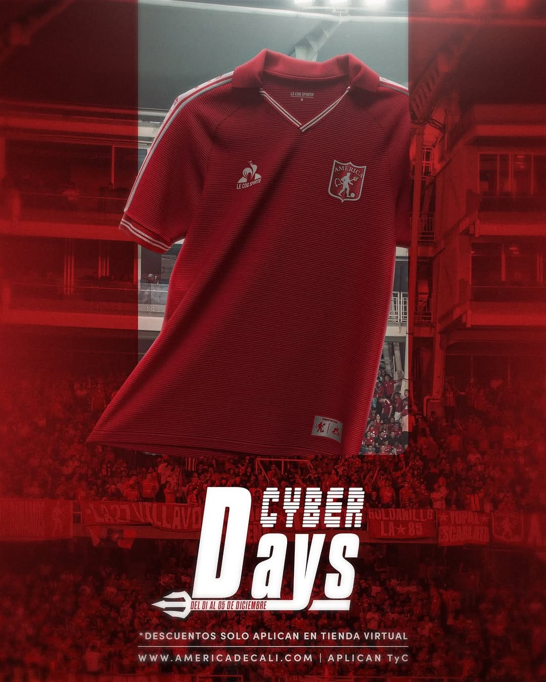 Post 9 by Tienda Oficial de América🔥👹 on Instagram (image)