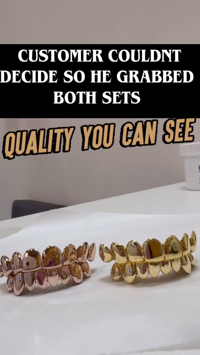 Post 3 by R&J GOLD GRILLZ on Instagram (video)
