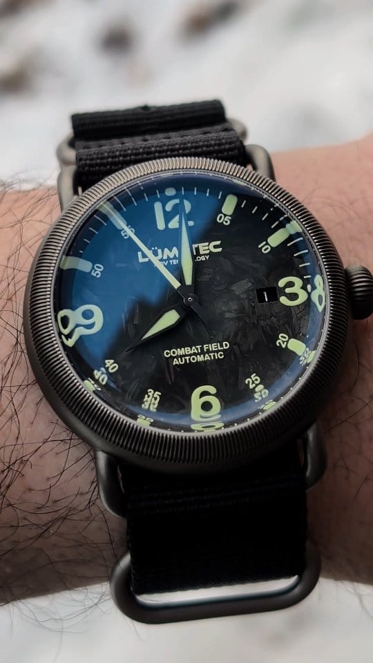 Post 8 by Lum-Tec Watches on Instagram (video)