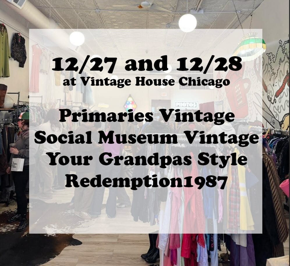 Post 6 by Vintage House Chicago on Instagram (image)