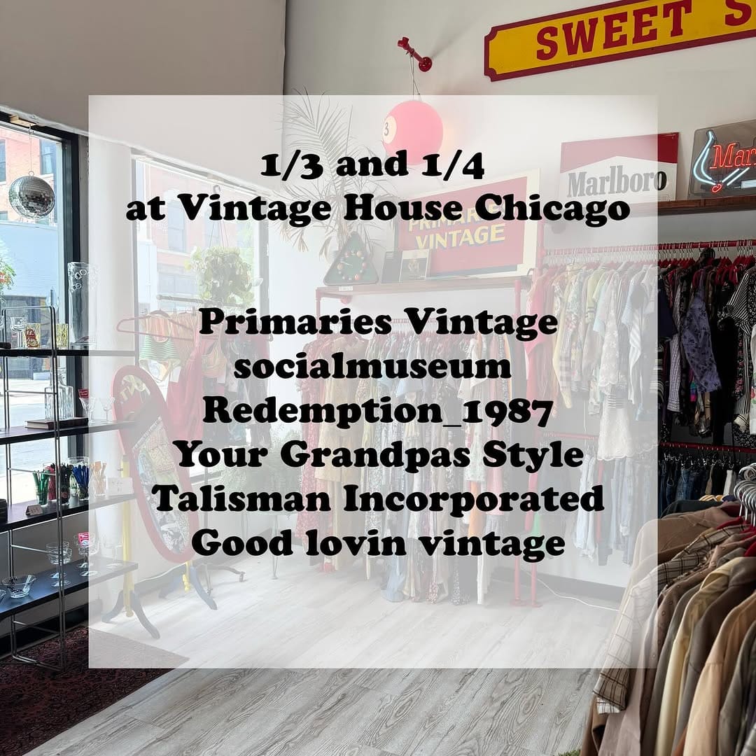 Post 5 by Vintage House Chicago on Instagram (image)