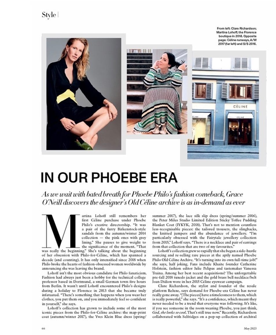 Post 9 by The Phoebe Philo Old Celine Archive on Instagram (carousel)