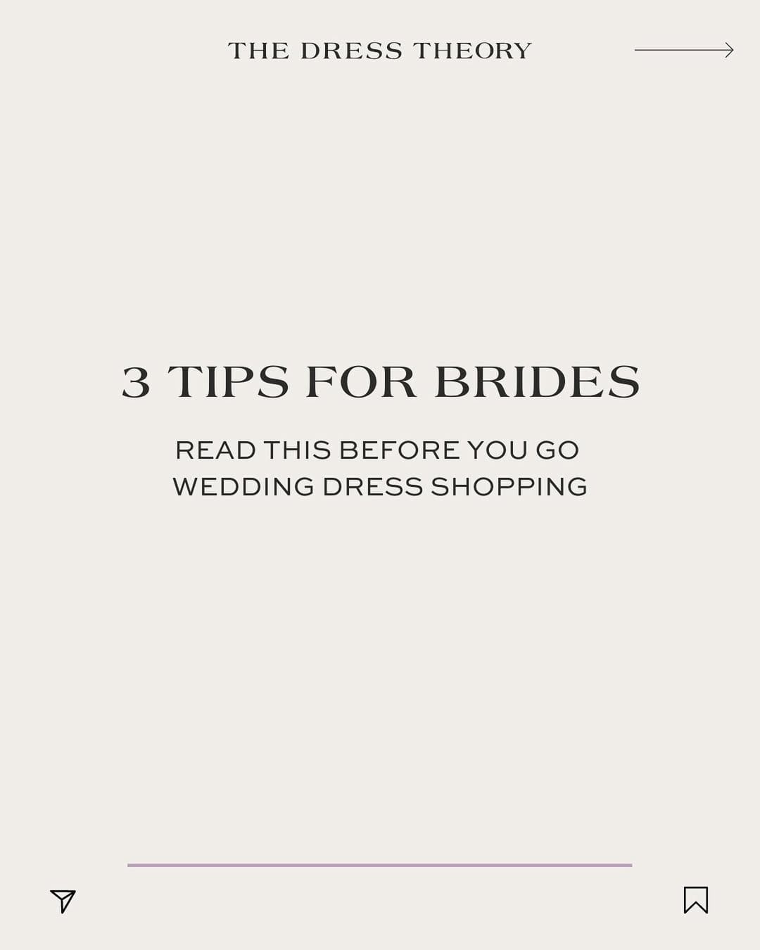 Post 9 by The Dress Theory Bridal Shop on Instagram (carousel)