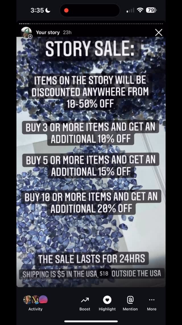 Post 7 by Quality Gems For A Great Price on Instagram (video)