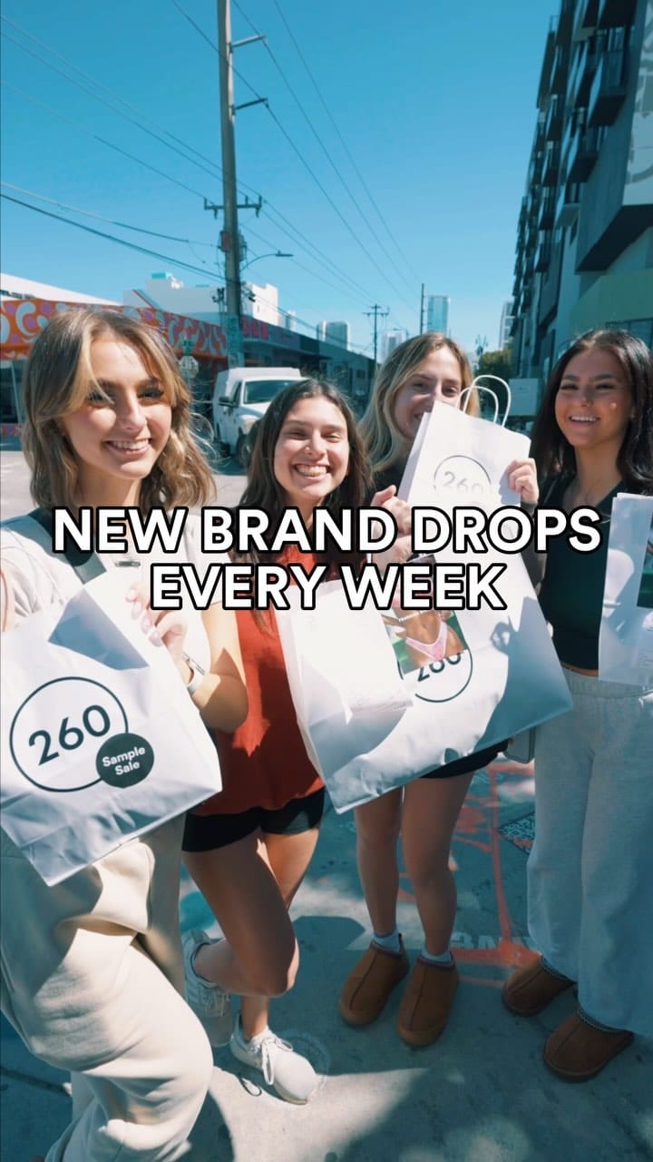 Post 10 by 260 Sample Sale MIAMI on Instagram (video)