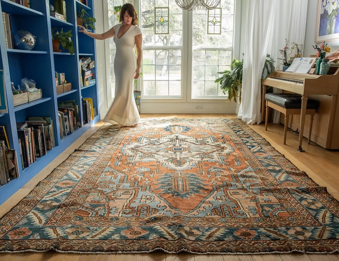 Post 10 by Laura Ellington | The Southern Loom Vintage Rugs on Instagram (image)