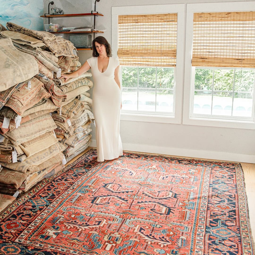 Post 4 by Laura Ellington | The Southern Loom Vintage Rugs on Instagram (image)