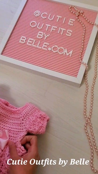 Post 10 by Cutie Outfits by Belle 💟 SHOP YARN, PATTERNS & CROCHET 💟 on Instagram (video)