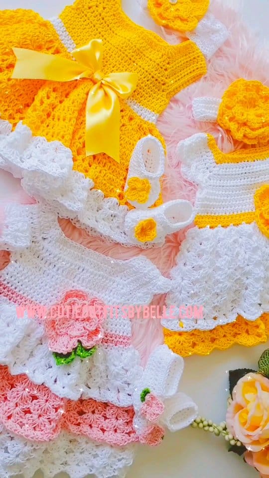 Post 3 by Cutie Outfits by Belle 💟 SHOP YARN, PATTERNS & CROCHET 💟 on Instagram (video)