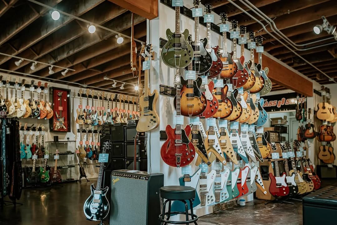 Post 8 by Thunder Road Guitars on Instagram (carousel)