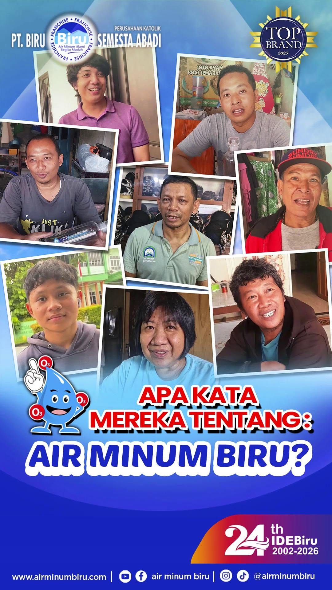 Post 1 by Air Minum Biru on Instagram (video)