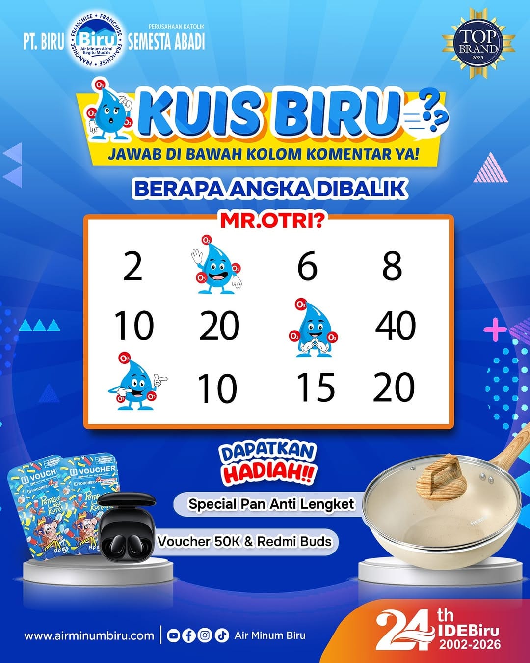 Post 4 by Air Minum Biru on Instagram (image)