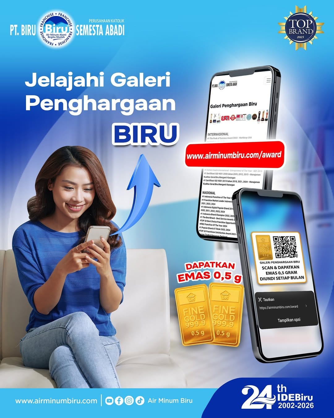 Post 6 by Air Minum Biru on Instagram (carousel)