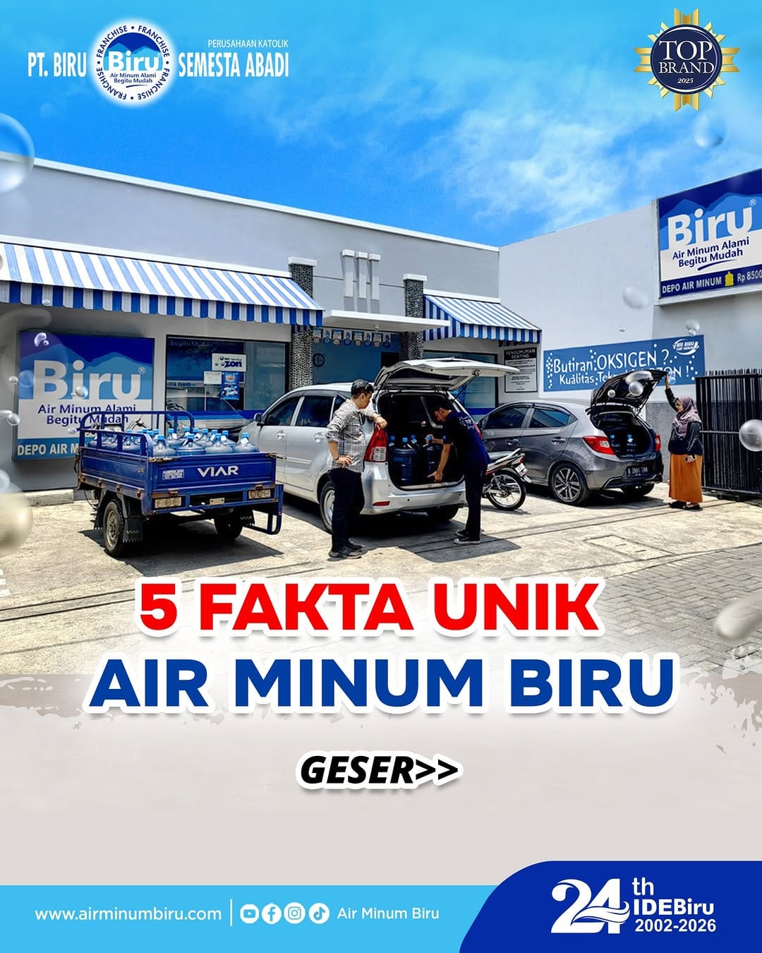 Post 5 by Air Minum Biru on Instagram (carousel)