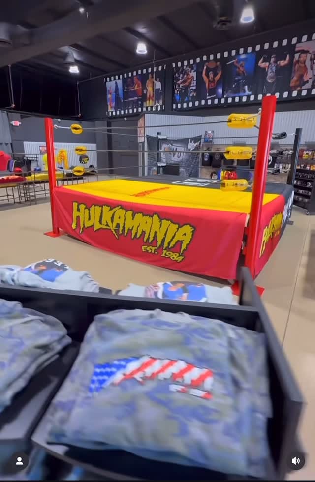 Post 9 by Hulkhoganswrestlingshop on Instagram (video)
