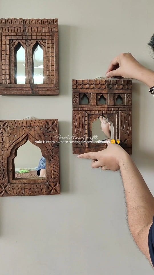 Post 9 by Pearl Handicrafts - Pichwai Paintings | Indian Home Decor 🧿 on Instagram (video)