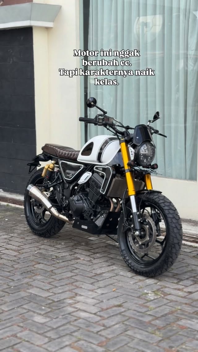 Post 6 by TEMPAT CUSTOM MOTOR JOGJA 🔥 on Instagram (video)