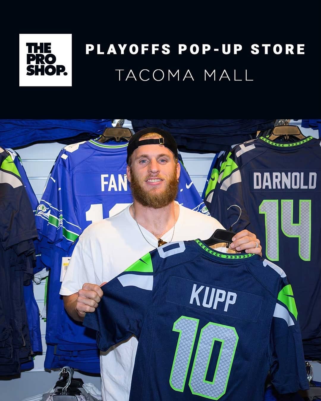 Post 6 by Seahawks Pro Shop on Instagram (image)