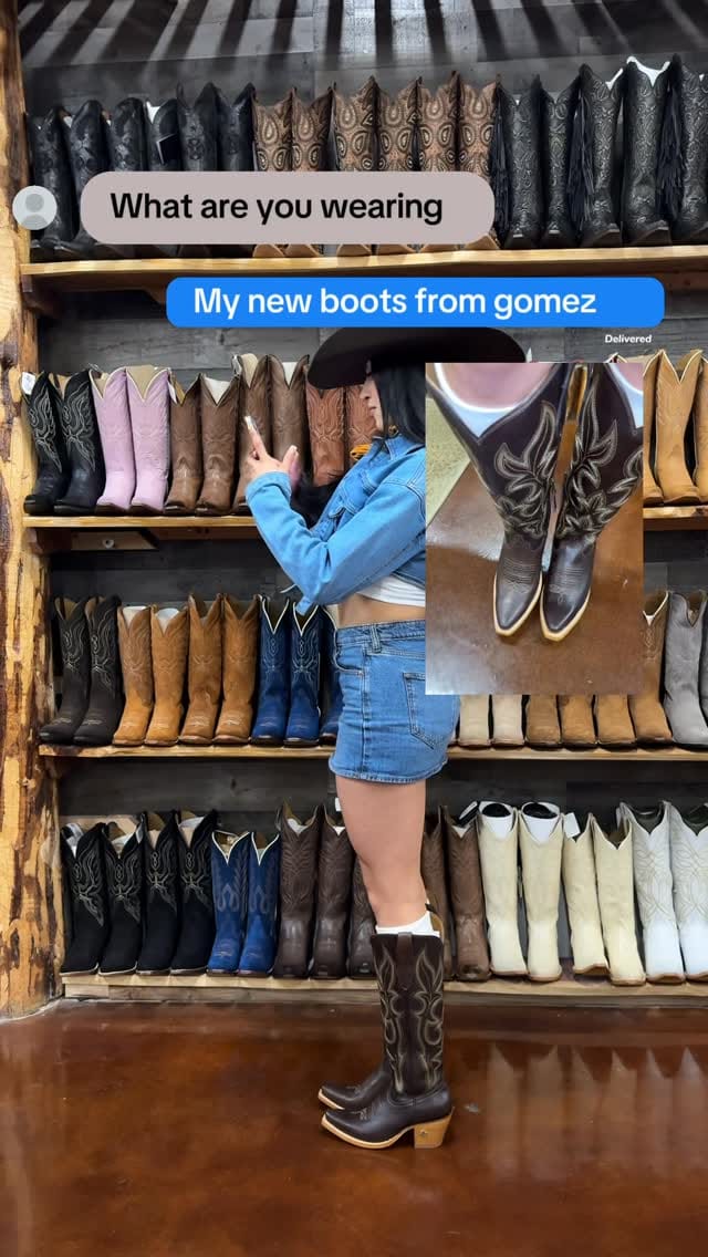 Post 1 by Gomez Western Wear on Instagram (video)