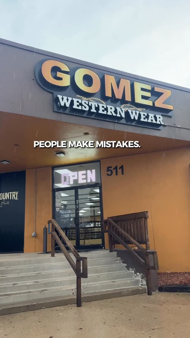 Post 3 by Gomez Western Wear on Instagram (video)
