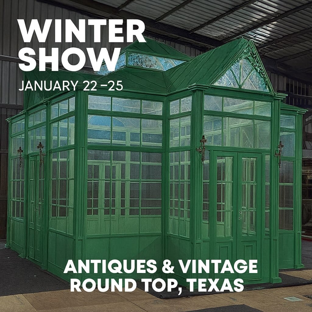 Post 1 by Antiques & Vintage Round Top on Instagram (image)