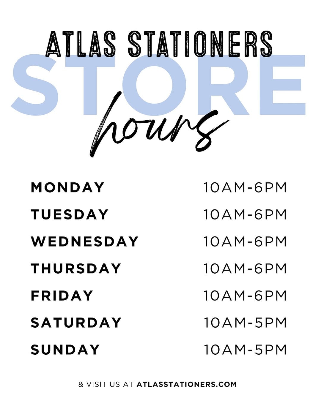 Post 9 by Atlas Stationers on Instagram (image)