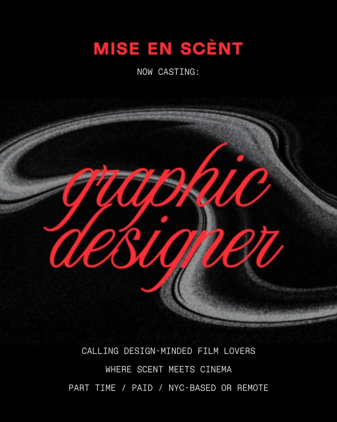 Post 1 by Mise en Scènt on Instagram (image)
