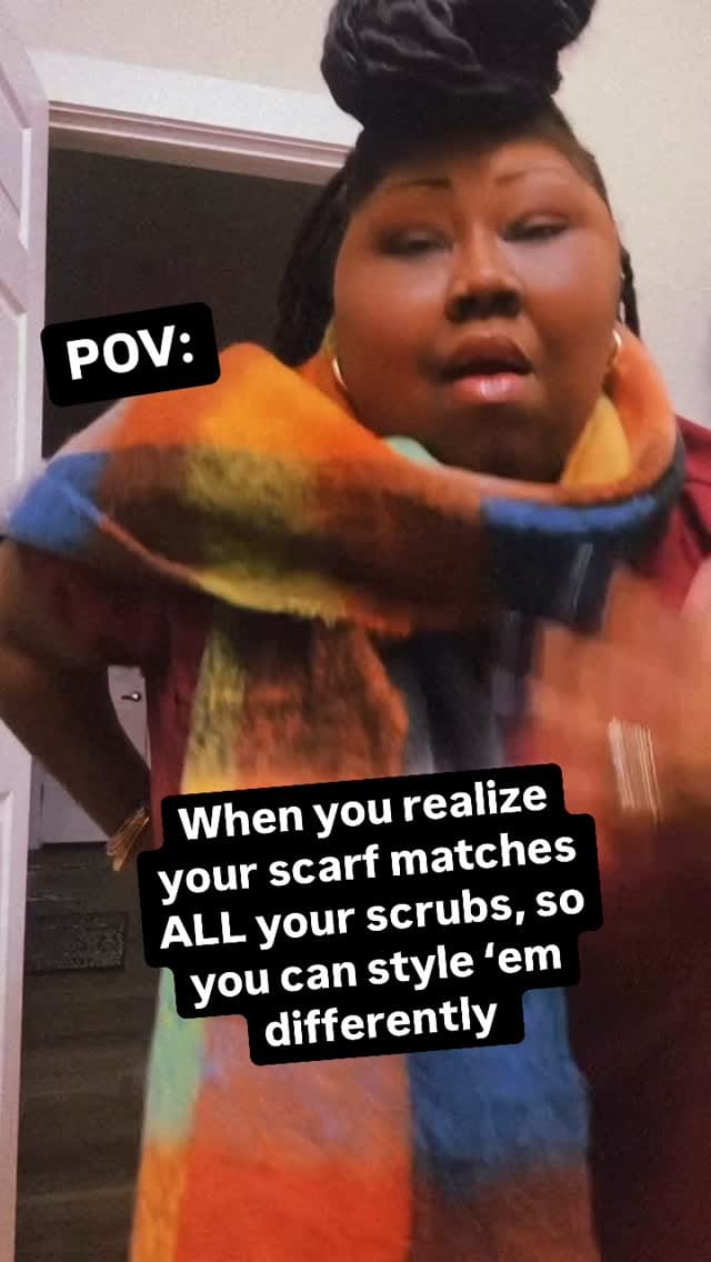 Post 3 by Kurvey Kurves Scrubs on Instagram (video)