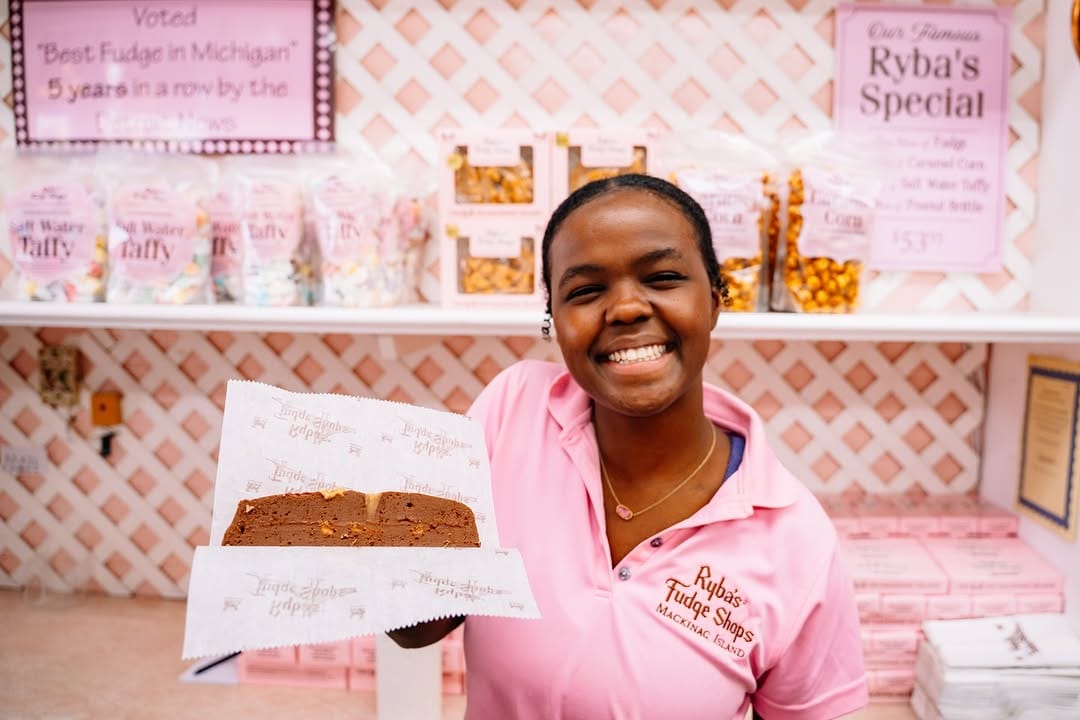 Post 3 by Mackinac Island 💕 Ryba’s Fudge Shops on Instagram (carousel)