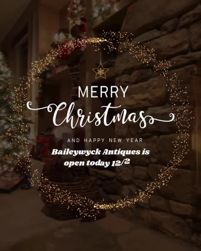 Post 5 by Baileywyck Antiques on Instagram (video)