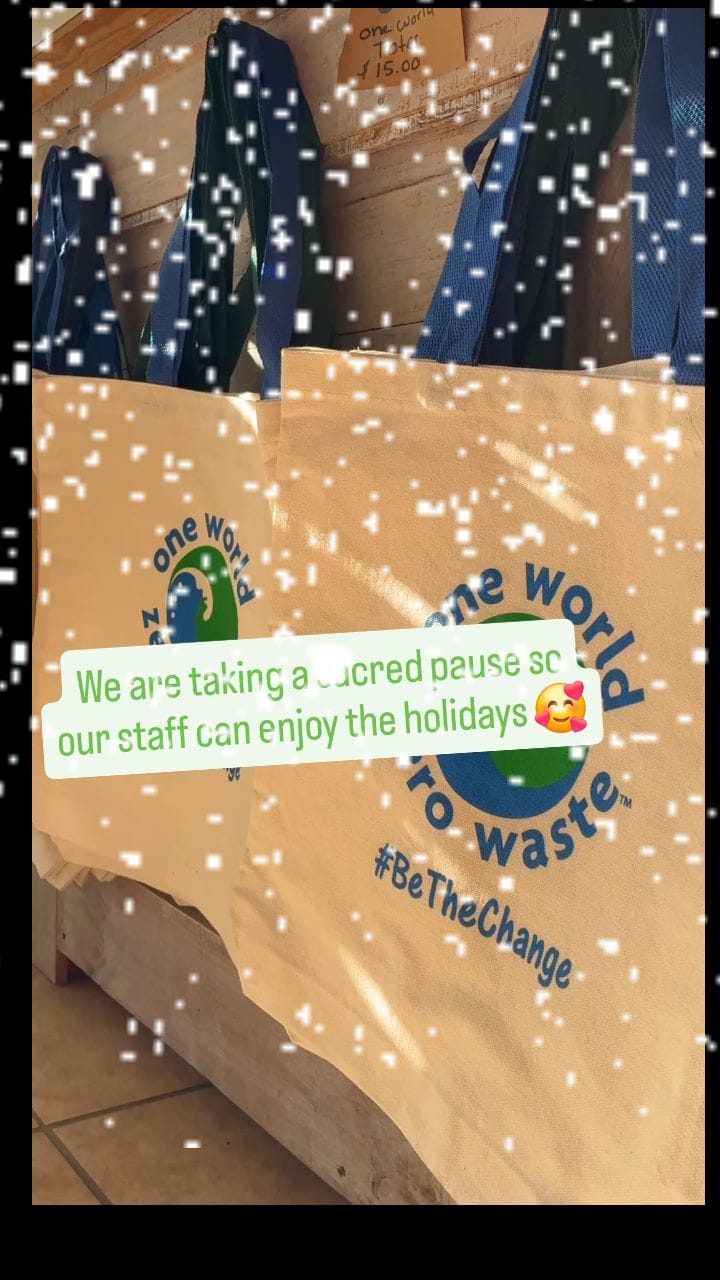 Post 2 by One World-Zero Waste on Instagram (video)