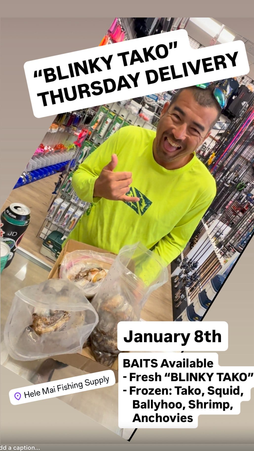 Post 1 by HeleMai Fishing Supply on Instagram (video)