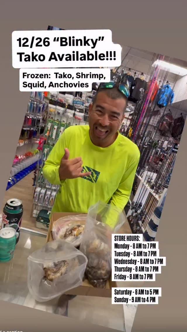 Post 9 by HeleMai Fishing Supply on Instagram (video)