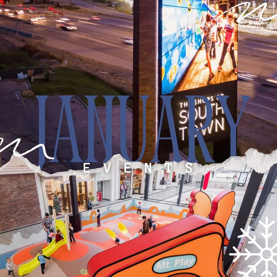 Post 3 by The Shops at South Town | Utah Superior Shopping & Dining on Instagram (carousel)