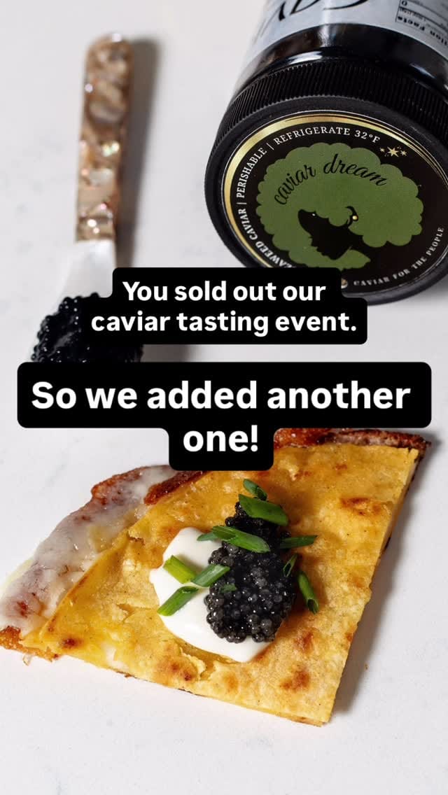 Post 8 by Caviar Dream on Instagram (video)