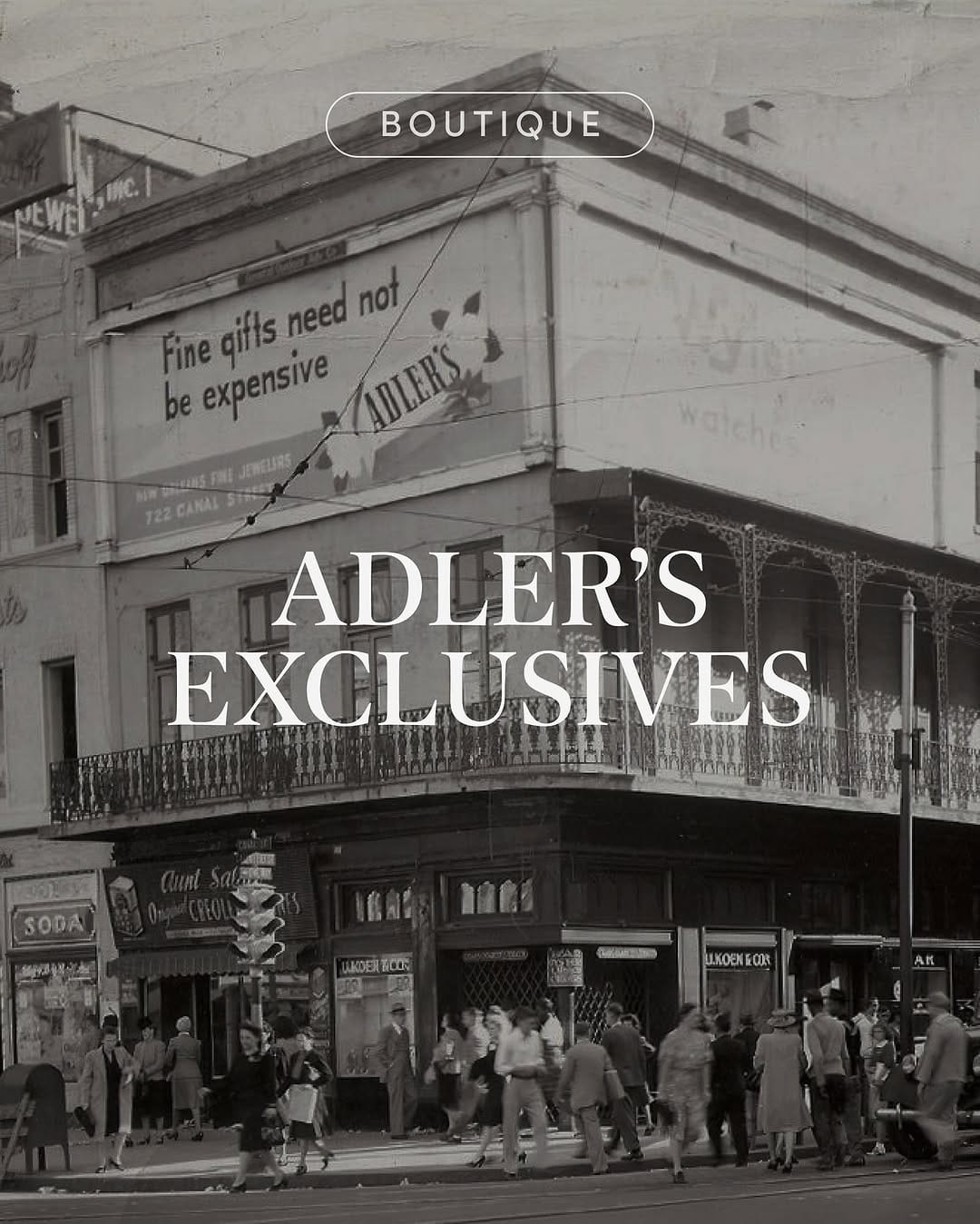 Post 8 by Adler's New Orleans on Instagram (carousel)