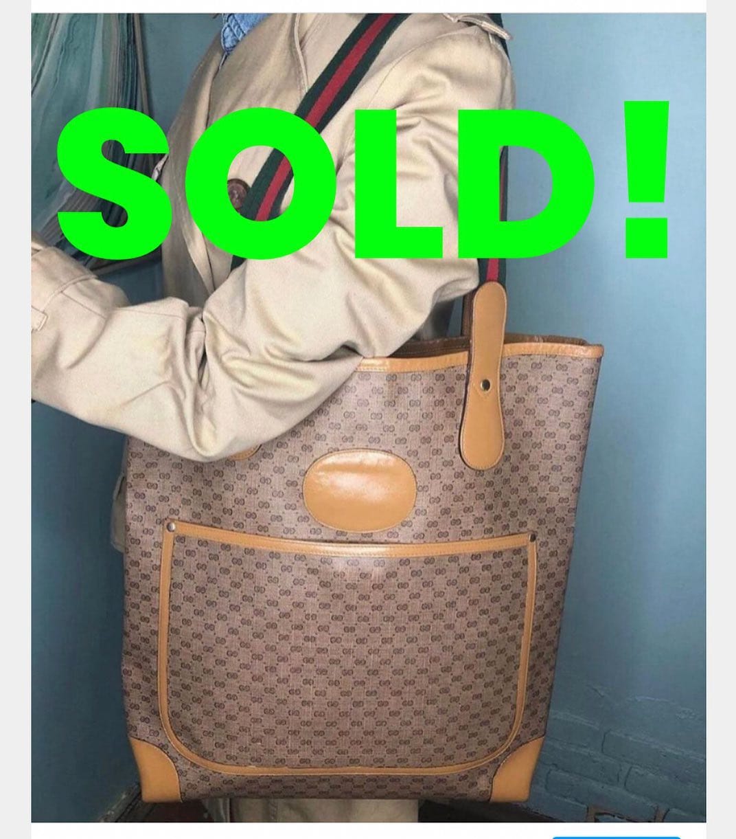 Post 7 by Hard To Find Vintage Gucci on Instagram (image)