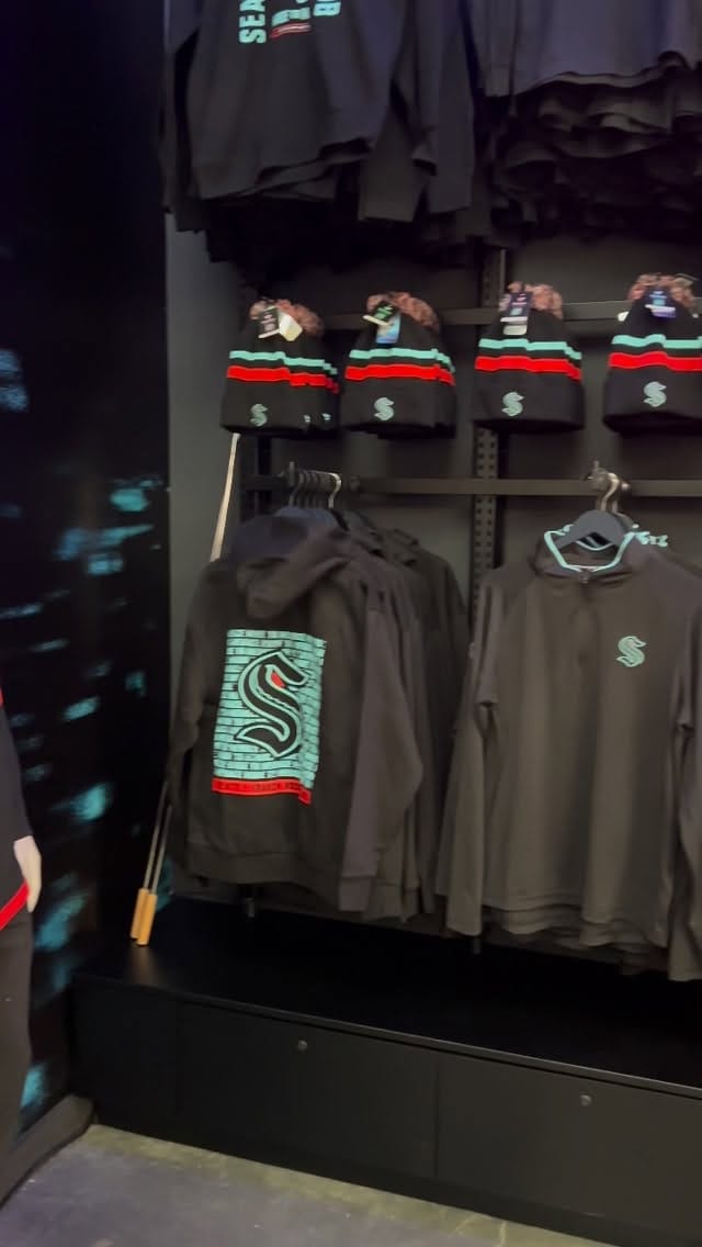 Post 10 by Seattle Kraken Team Store on Instagram (video)