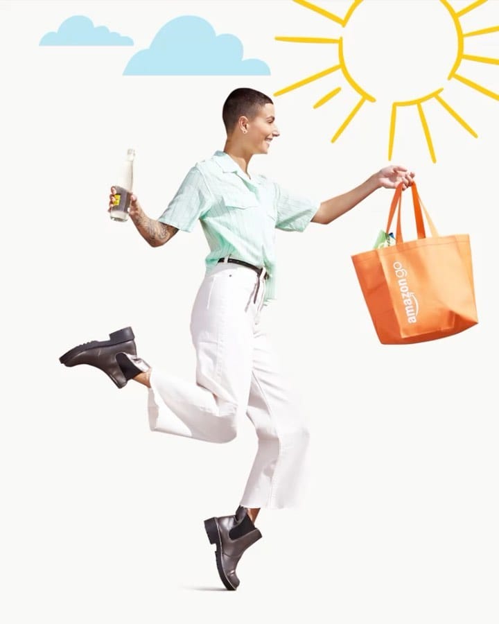 Post 4 by Amazon Go on Instagram (video)