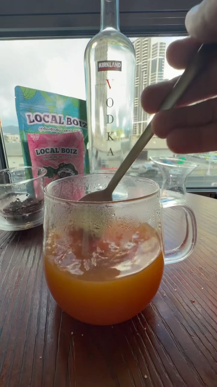 Post 3 by Local Boiz Hawaiian Mix Tea on Instagram (video)