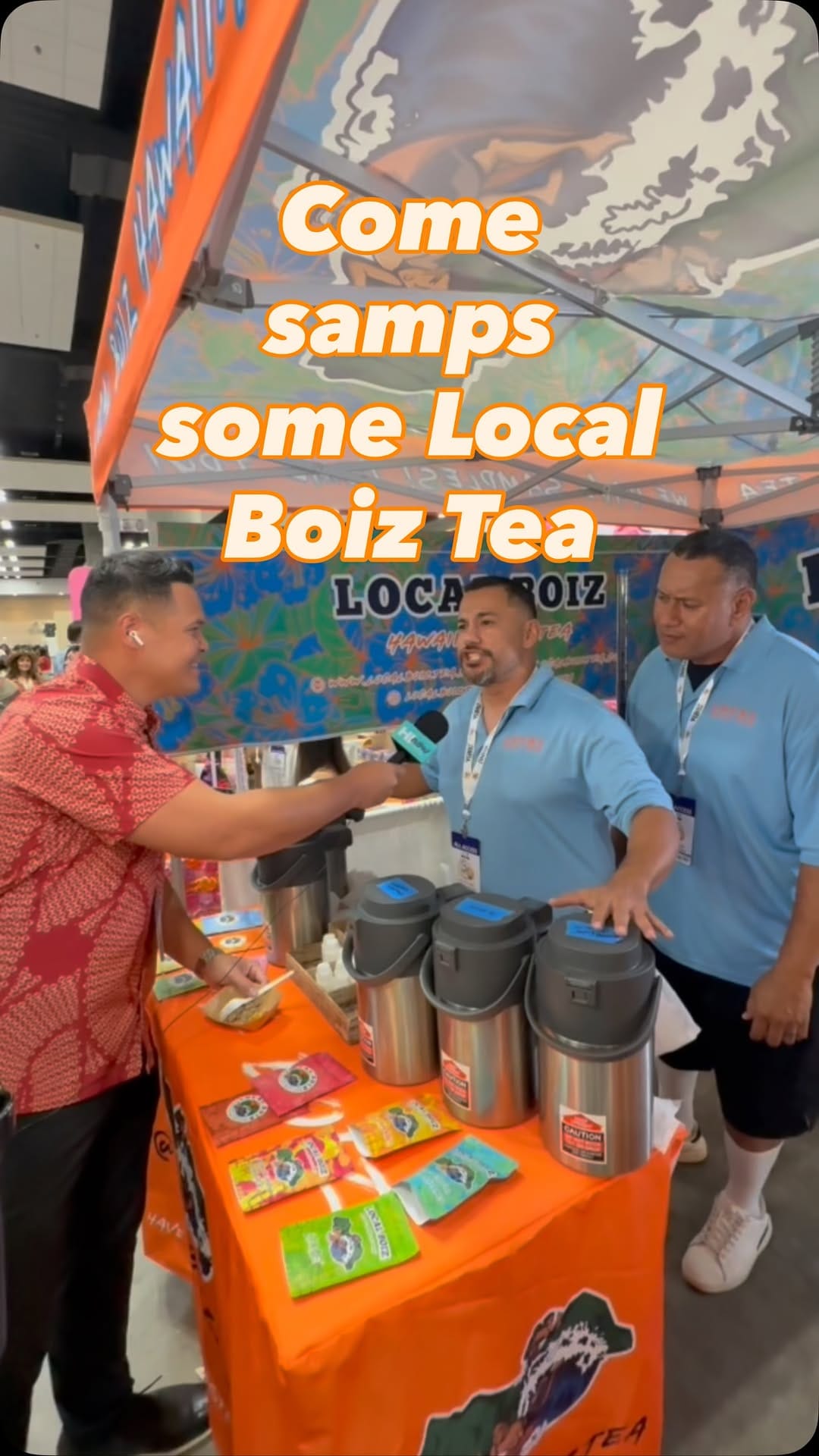 Post 10 by Local Boiz Hawaiian Mix Tea on Instagram (video)
